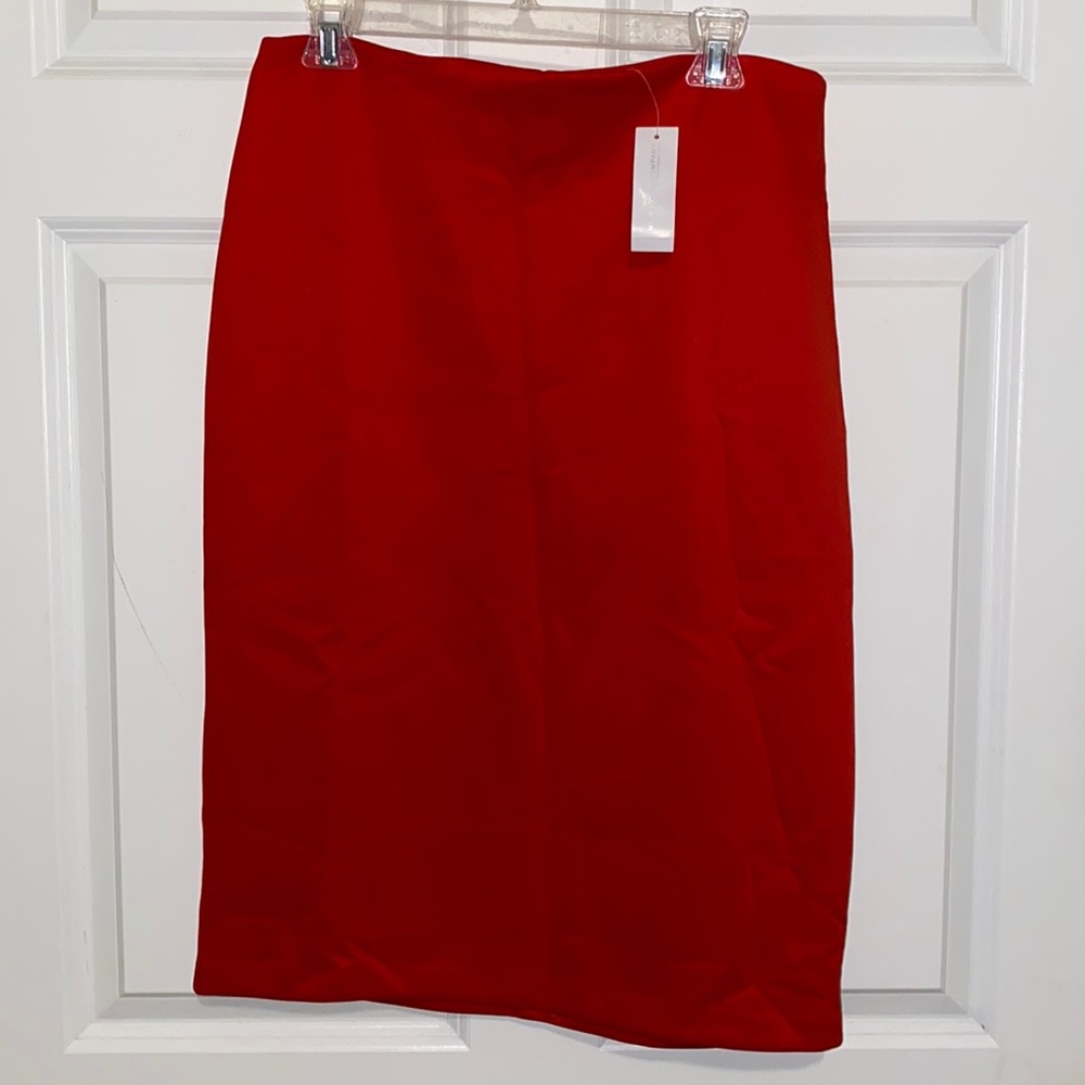 NWT - New York & Co Skirt Size 12 Red